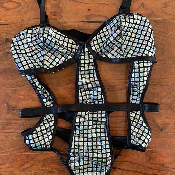 Hot Topic Intimates & Sleepwear Body Rage Hot Topic Holographic Cut